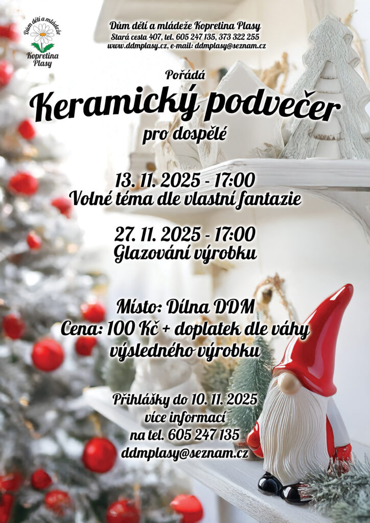 Keramický podvečer 2025
